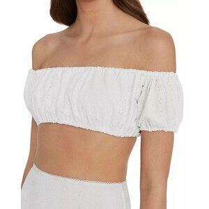 Anthropologie Faithfull Corsica Eyelet Top